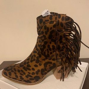 Brand New Leopard Booties